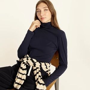 J. Crew Navy Turtleneck